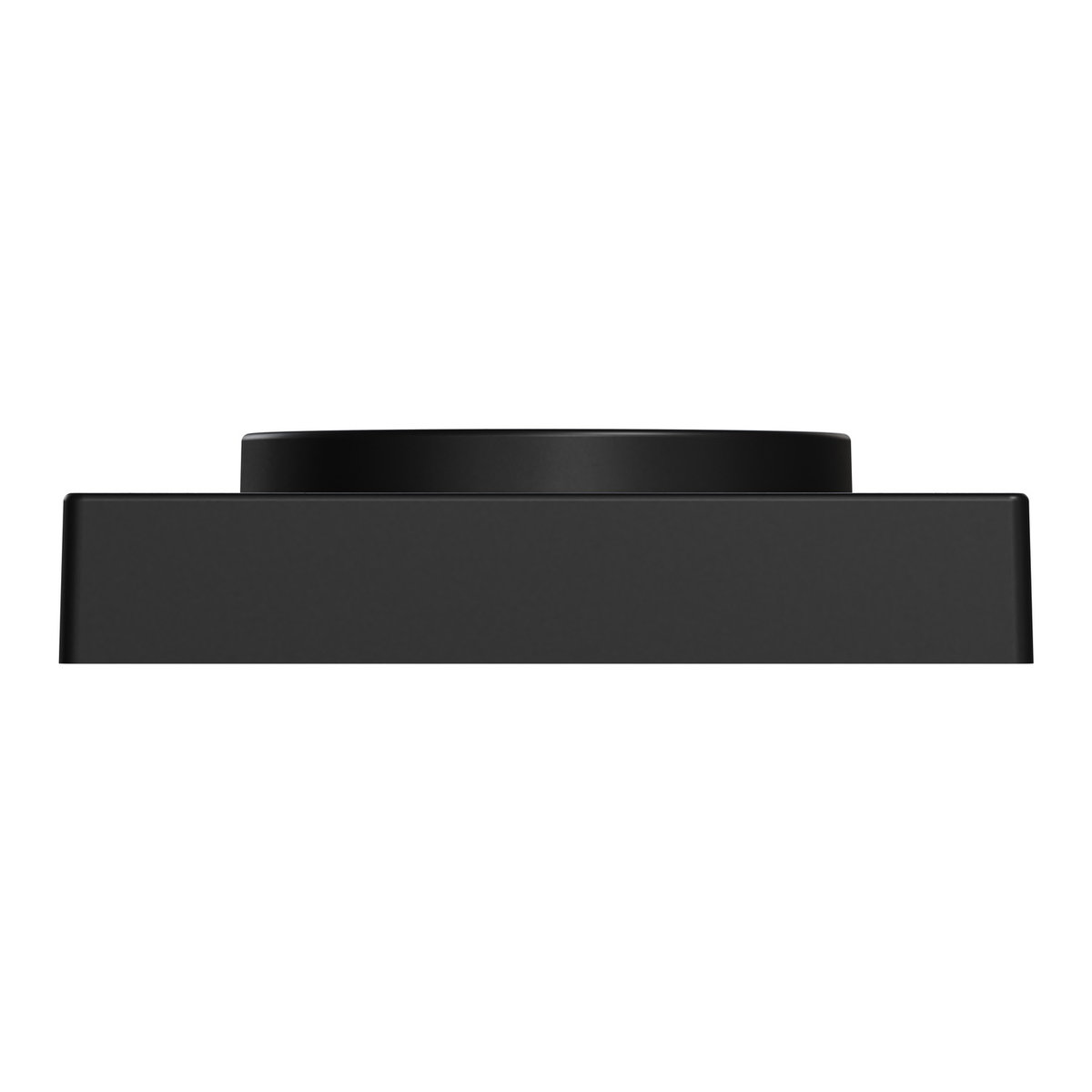 Zentralplatte mit Drehknopf, schwarz matt, System M – Bild 3 von 8