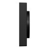 Zentralplatte mit Drehknopf, schwarz matt, System M