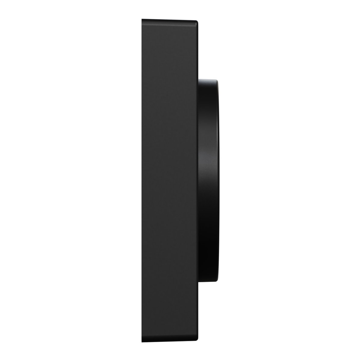 Zentralplatte mit Drehknopf, schwarz matt, System M – Bild 5 von 8
