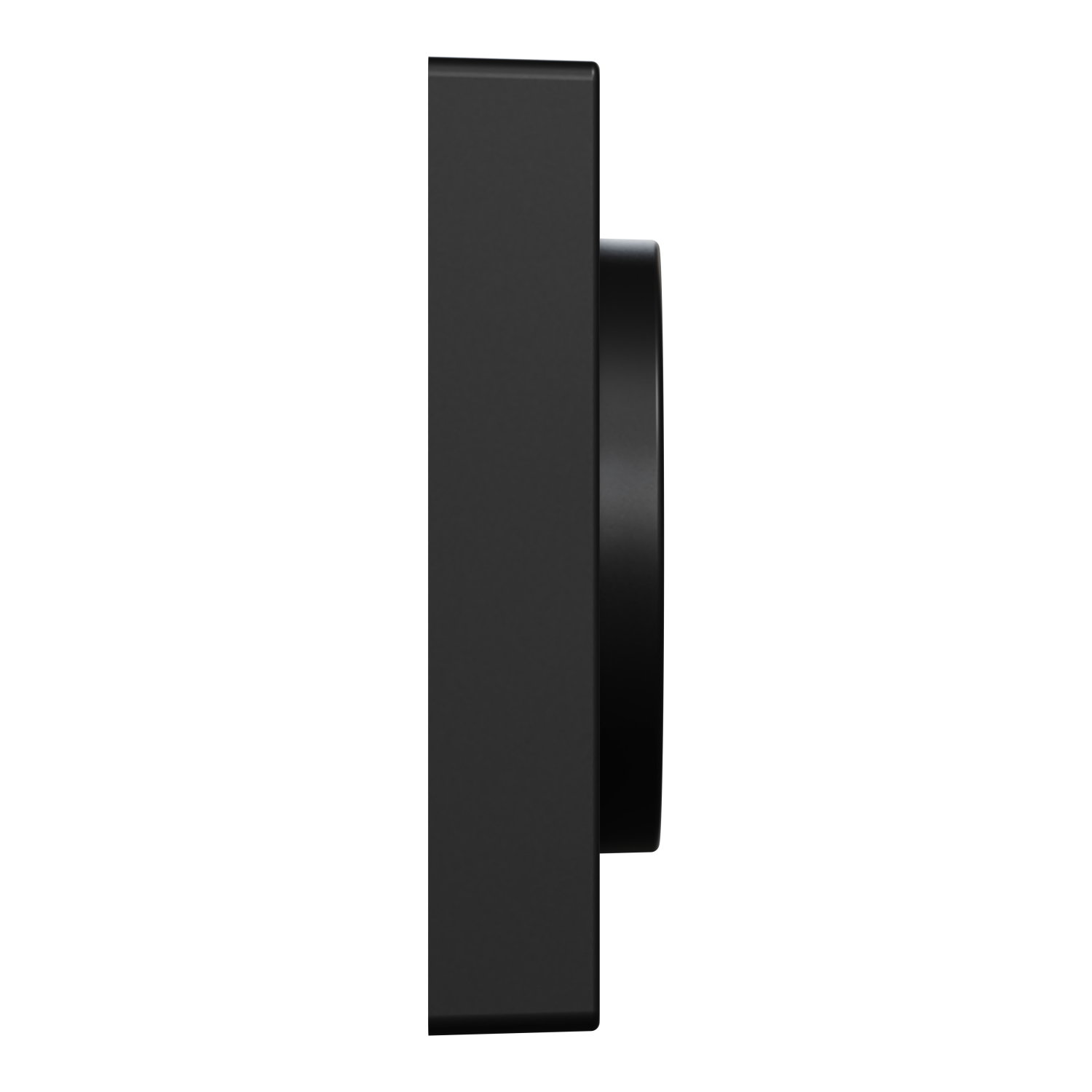 Zentralplatte mit Drehknopf, schwarz matt, System M – Bild 5 von 8