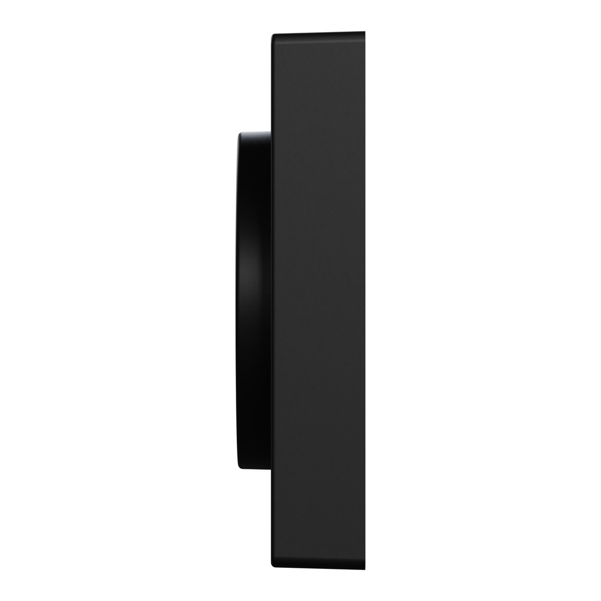 Zentralplatte mit Drehknopf, schwarz matt, System M – Bild 6 von 8