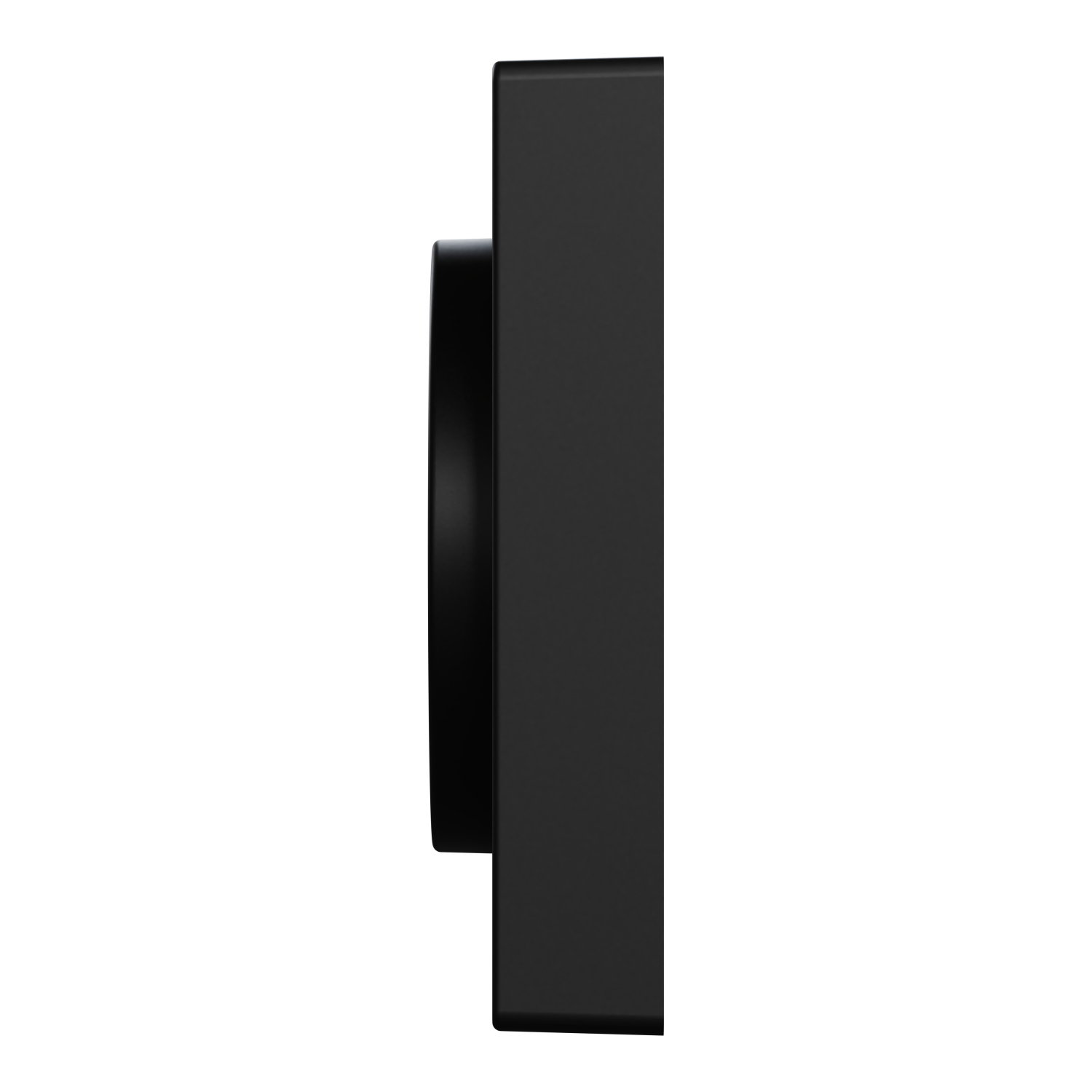 Zentralplatte mit Drehknopf, schwarz matt, System M – Bild 6 von 8