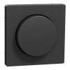 Zentralplatte mit Drehknopf, Anthrazit, System Design
