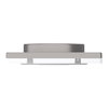 Zentralplatte mit Drehknopf, Nickelmetallic, System Design