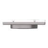Zentralplatte mit Drehknopf, Nickelmetallic, System Design