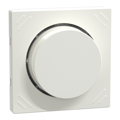 Drehregler-Modul, polarweiß glänzend, System M