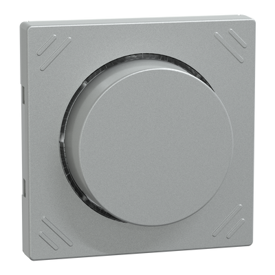Drehregler-Modul, aluminium, System M