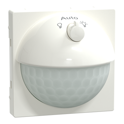 ARGUS 180 UP Sensor-Modul mit Schalter, polarweiß glänzend, System M