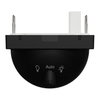 ARGUS 180 UP Sensor-Modul mit Schalter, schwarz matt, System M