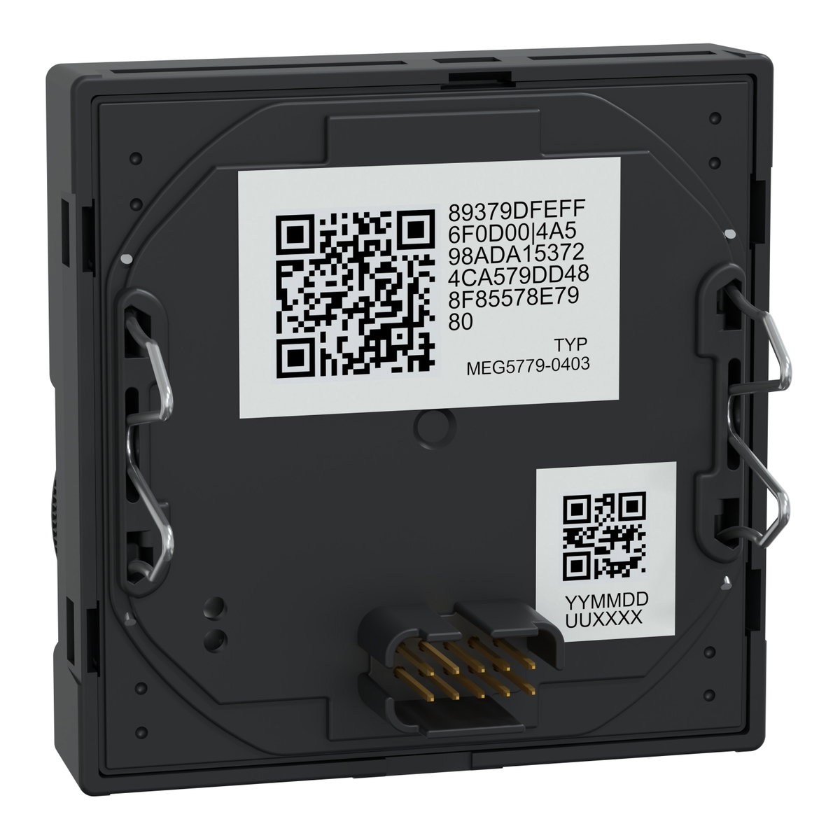 Connected Raumtemperaturregler-Modul, schwarz, System M, ZB – Bild 2 von 8