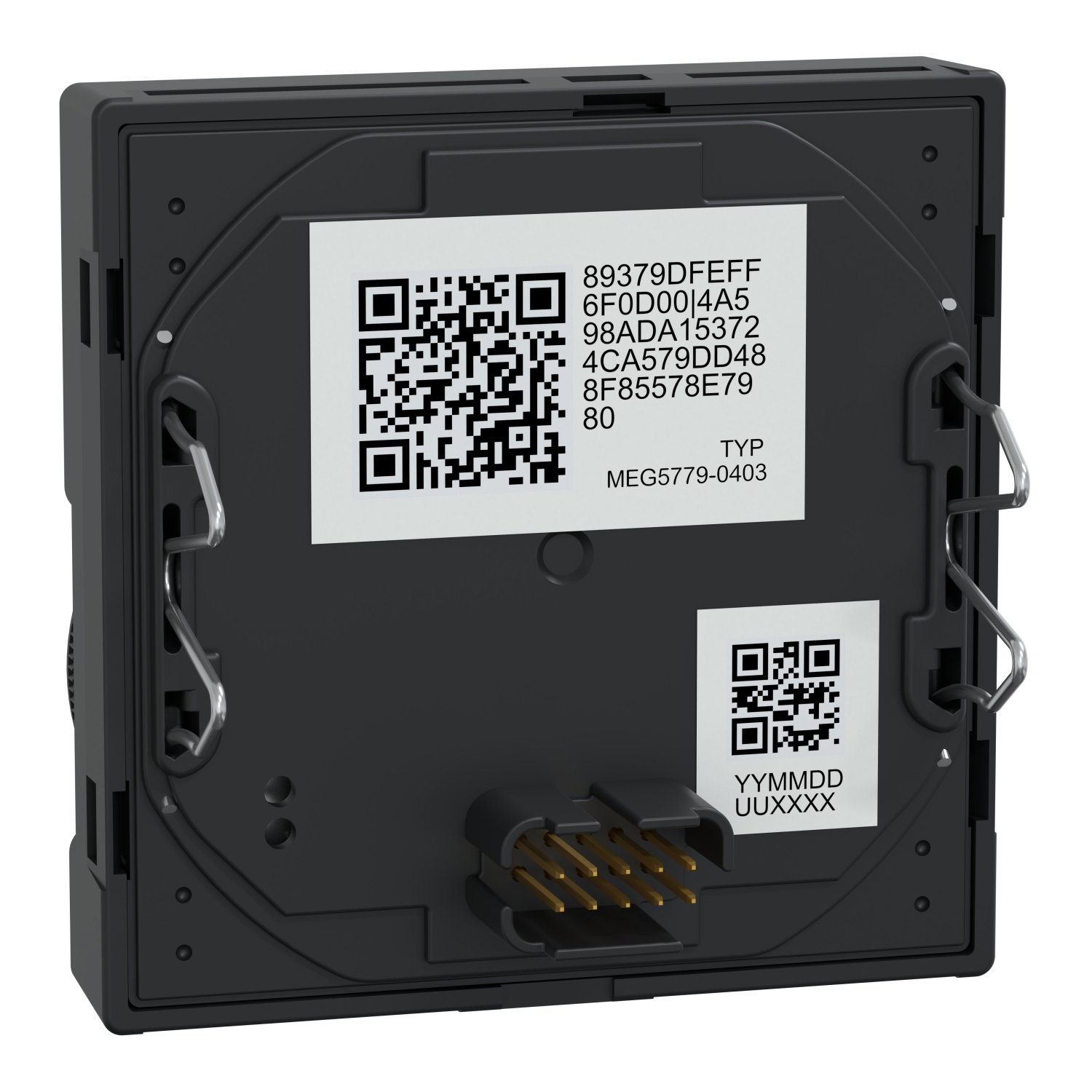 Connected Raumtemperaturregler-Modul, schwarz, System M, ZB – Bild 2 von 8