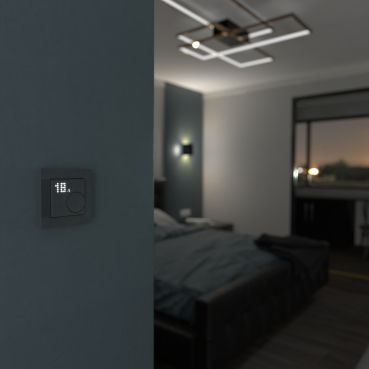Connected Raumtemperaturregler-Modul, anthrazit, System M, ZB – Bild 7 von 8