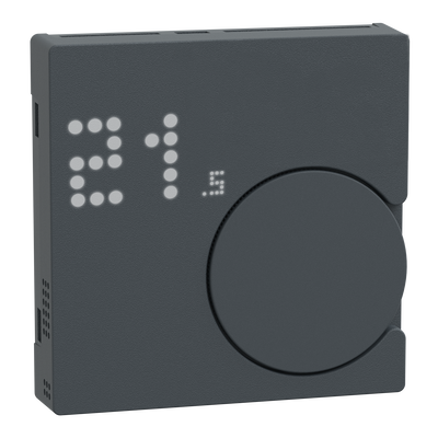 Connected Raumtemperaturregler-Modul, anthrazit, System M, ZB