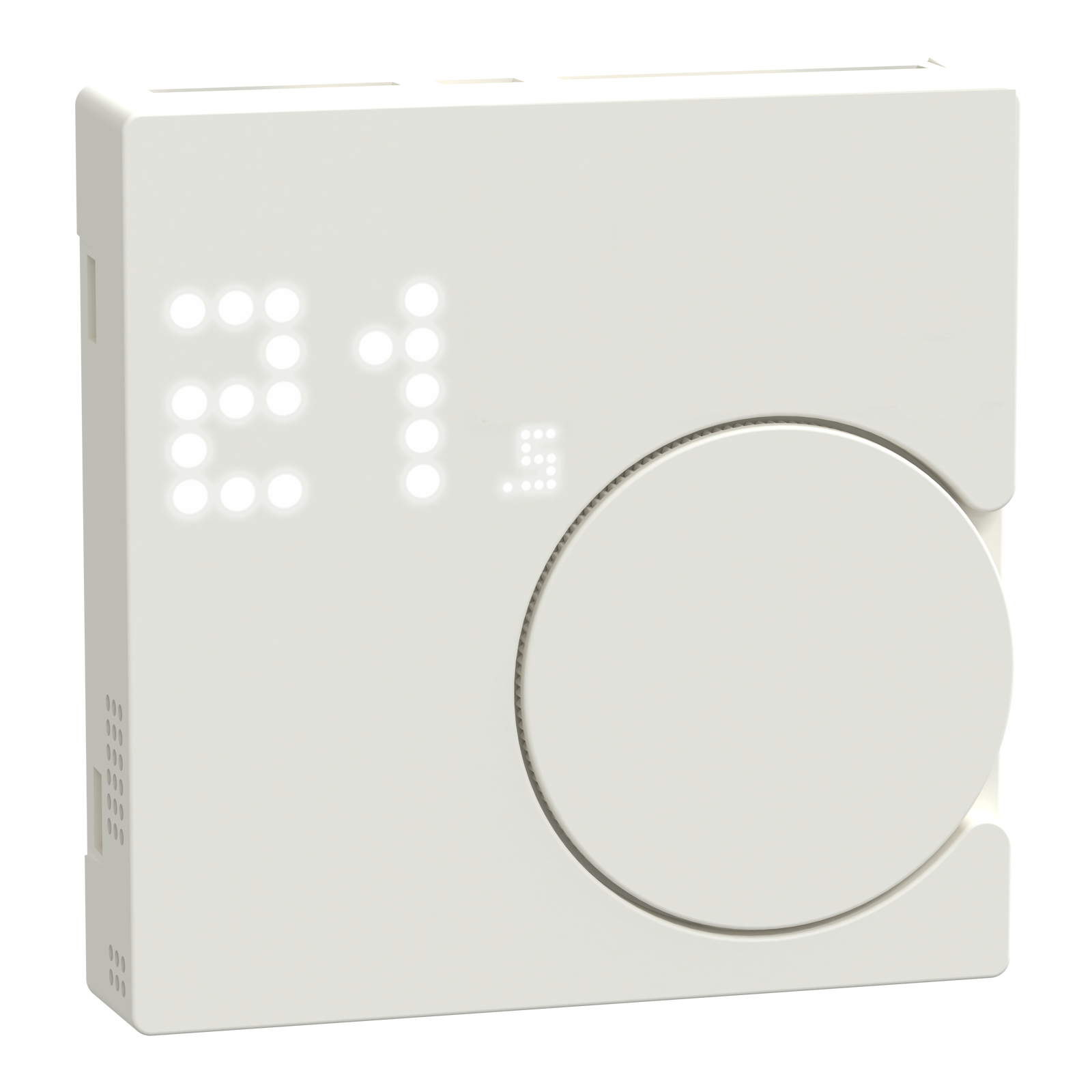 Connected Raumtemperaturregler-Modul, polarweiss, System M, ZB