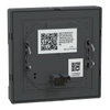 Connected Raumtemperaturregler-Modul, anthrazit, System Design, Works with Wiser, Zigbee, Wiser Home