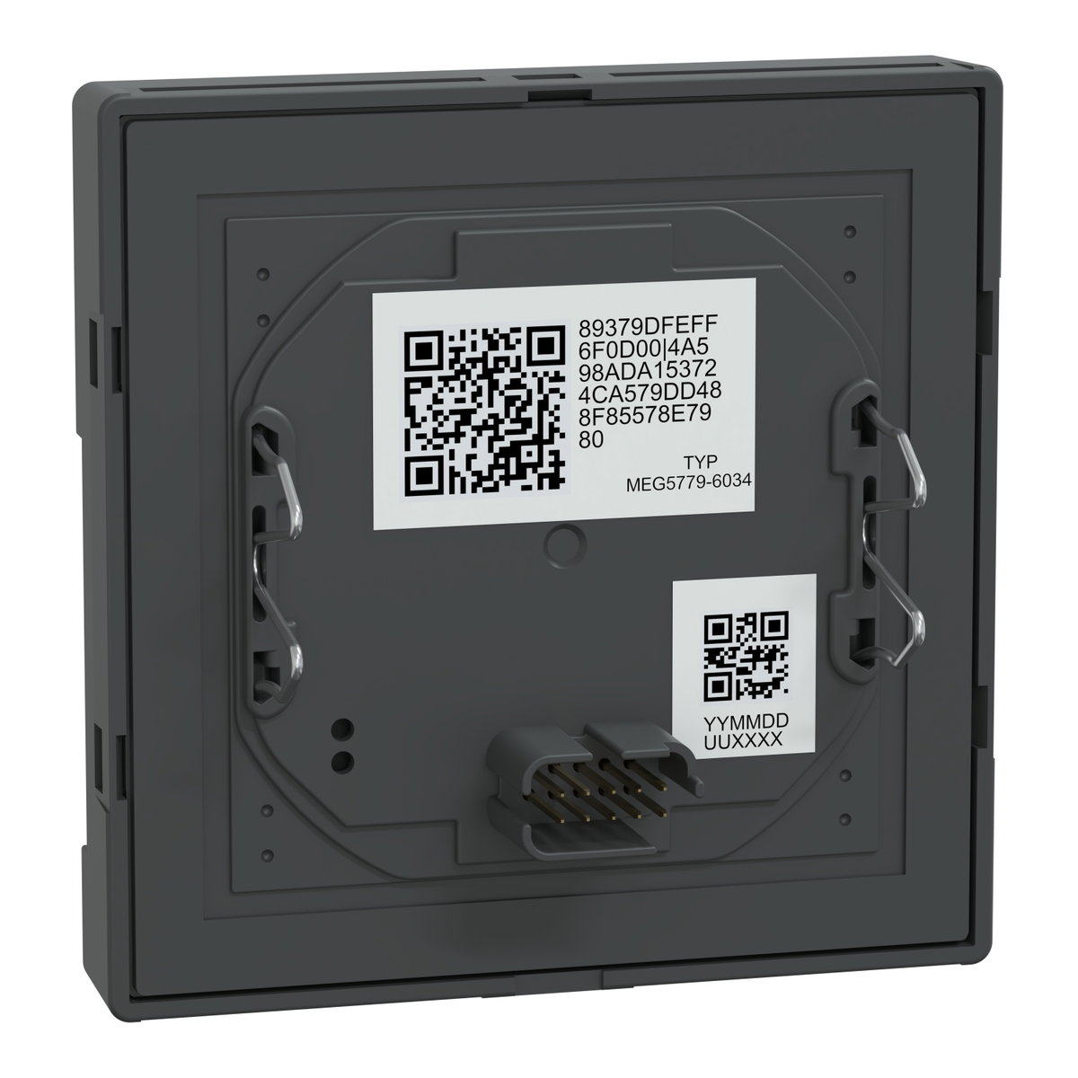 Connected Raumtemperaturregler-Modul, anthrazit, System Design, Works with Wiser, Zigbee, Wiser Home – Bild 2 von 7