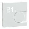 Connected Raumtemperaturregler-Modul, lotosweiß, System Design, Works with Wiser, Zigbee, Wiser Home