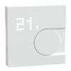 Connected Raumtemperaturregler-Modul, lotosweiß, System Design, Works with Wiser, Zigbee, Wiser Home