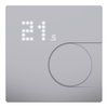 Connected Raumtemperaturregler-Modul, edelstahl, System Design, Works with Wiser, Zigbee, Wiser Home