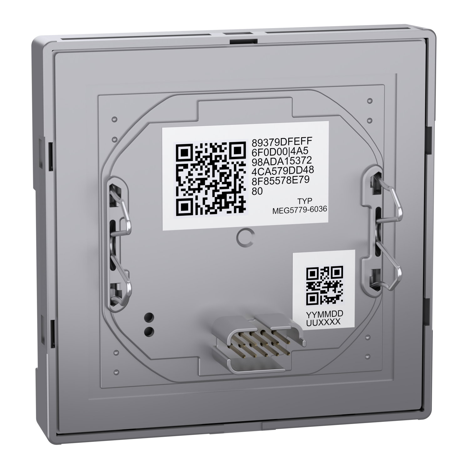 Connected Raumtemperaturregler-Modul, edelstahl, System Design, Works with Wiser, Zigbee, Wiser Home – Bild 2 von 7
