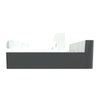 Tastsensor Flex, KNX, System Design, 1fach, Wippe, Anthrazit