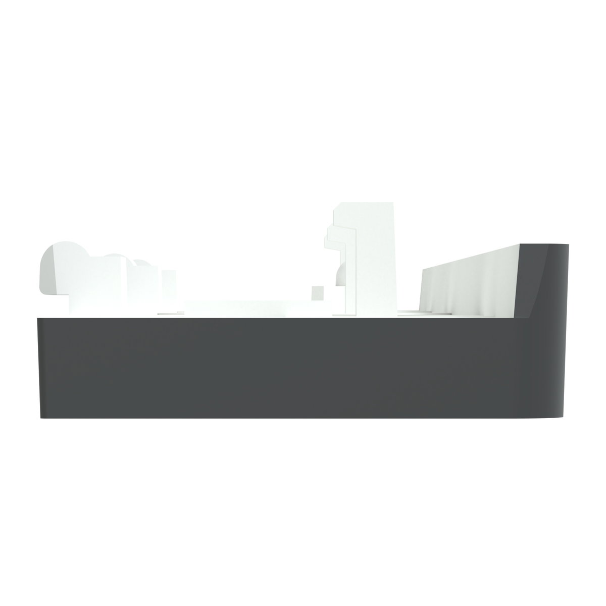 Tastsensor Flex, KNX, System Design, 1fach, Wippe, Anthrazit – Bild 4 von 6