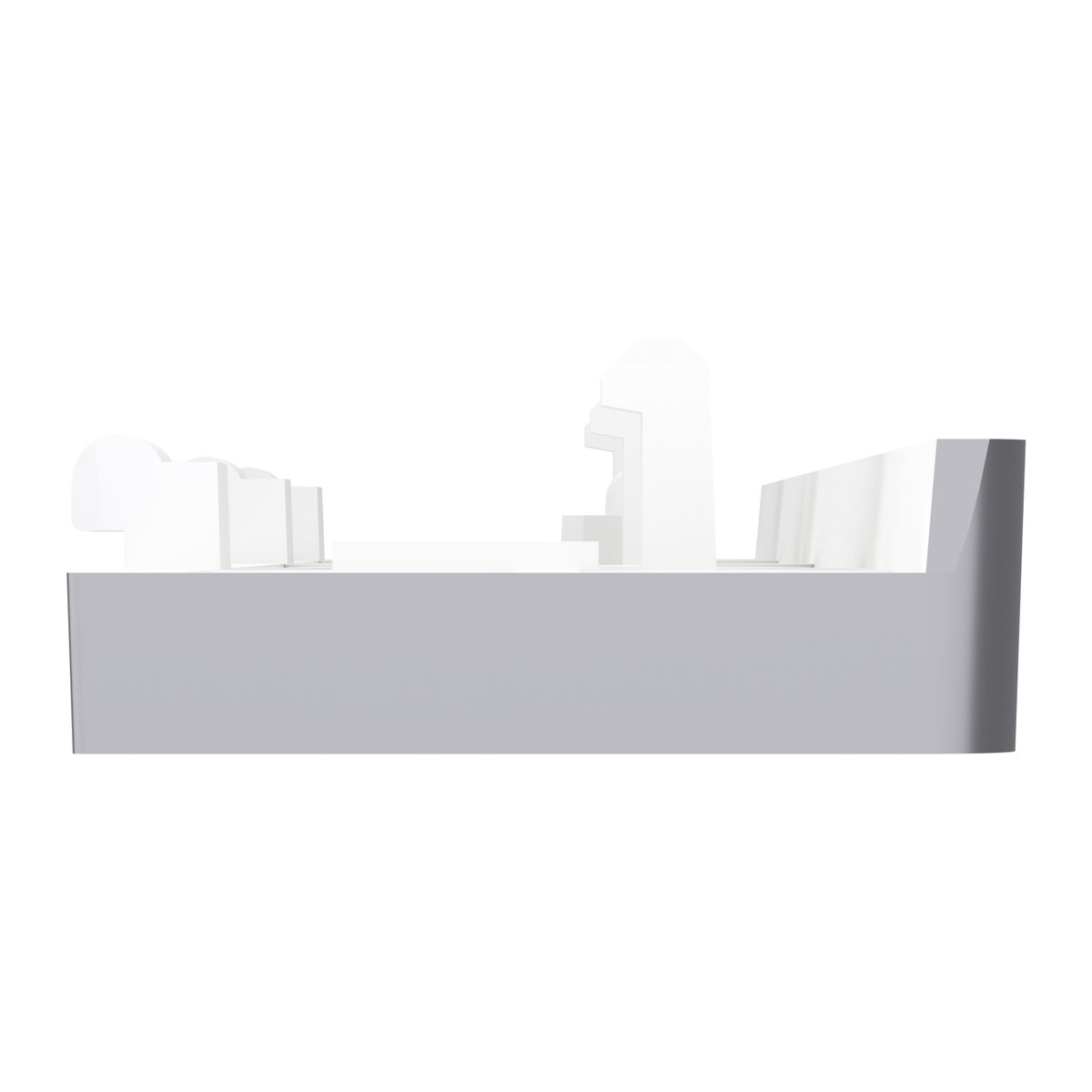 Tastsensor Flex, KNX, System Design, 1fach, Wippe, Edelstahl – Bild 4 von 6
