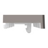 Tastsensor Flex, KNX, System Design, 1fach, Wippe, Nickelmetallic