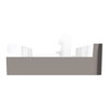 Tastsensor Flex, KNX, System Design, 1fach, Wippe, Nickelmetallic