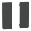 Tastsensor Flex, KNX, System Design, 2fach, Wippe, Anthrazit