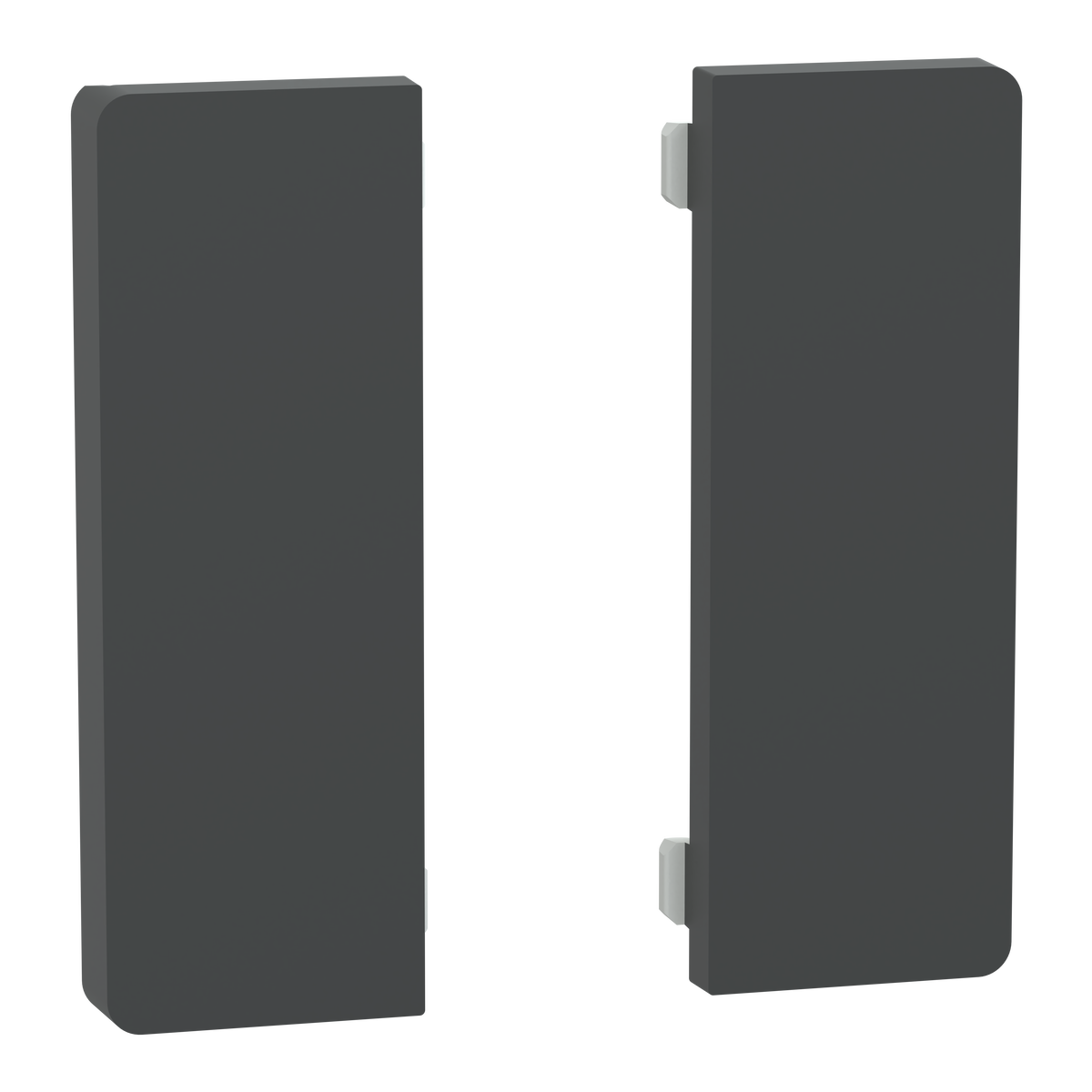 Tastsensor Flex, KNX, System Design, 2fach, Wippe, Anthrazit
