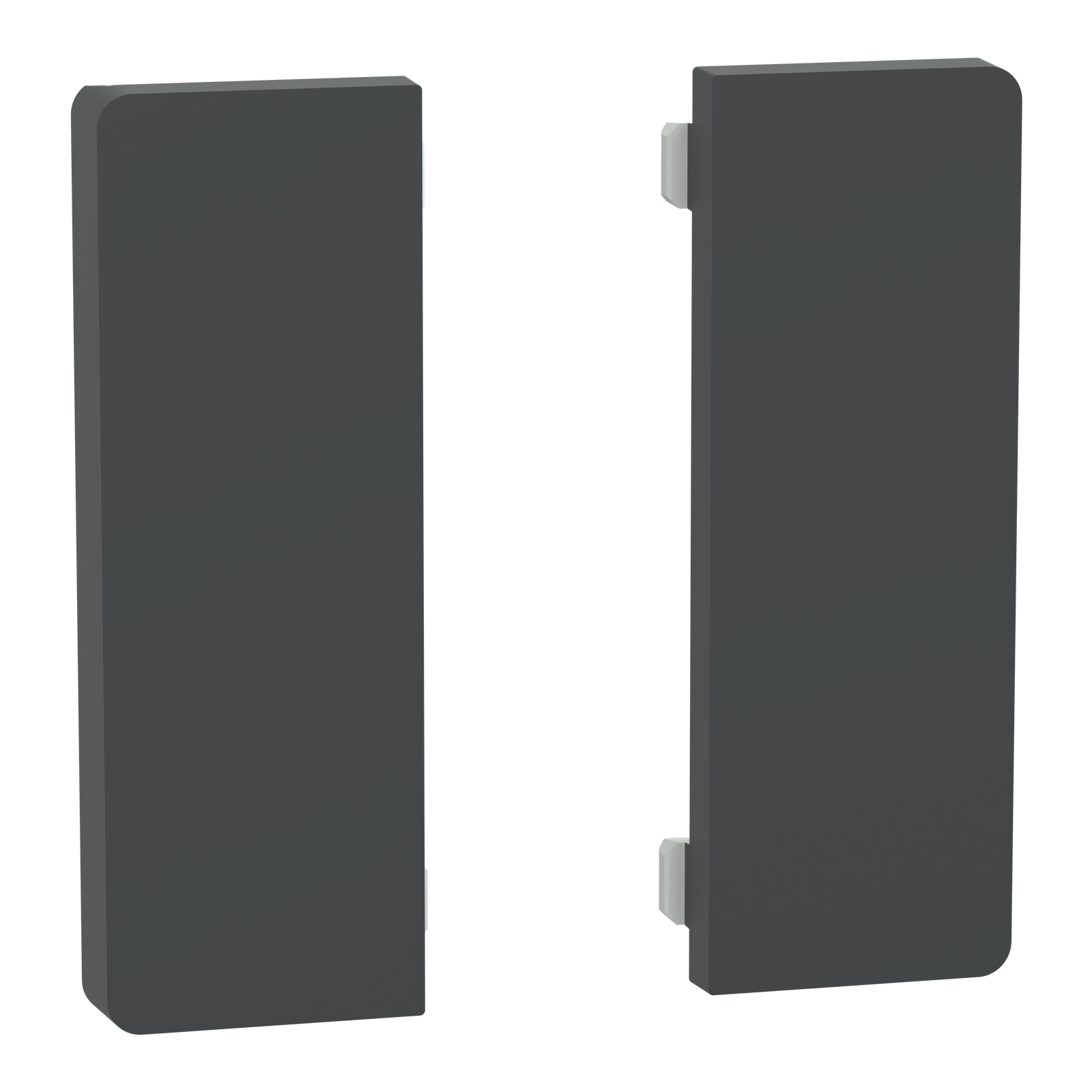 Tastsensor Flex, KNX, System Design, 2fach, Wippe, Anthrazit