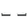 Tastsensor Flex, KNX, System Design, 2fach, Wippe, Anthrazit