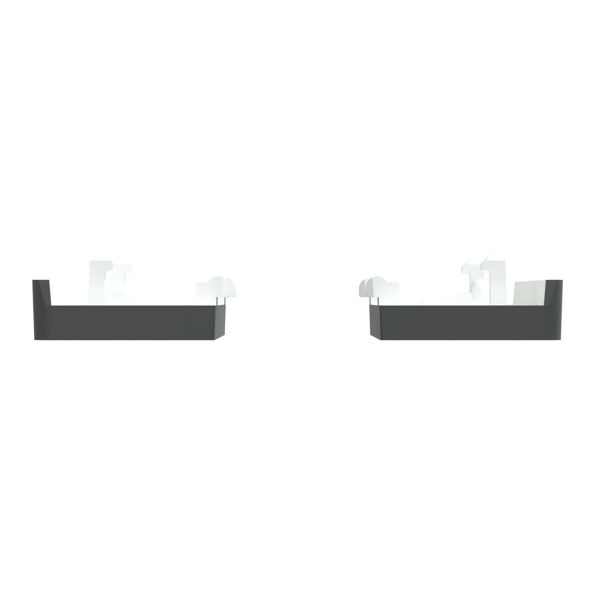 Tastsensor Flex, KNX, System Design, 2fach, Wippe, Anthrazit – Bild 4 von 6
