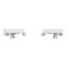 Tastsensor Flex, KNX, System Design, 2fach, Wippen, Lotosweiß