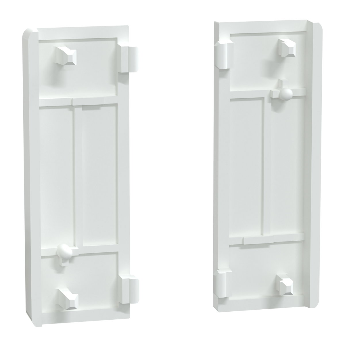 Tastsensor Flex, KNX, System Design, 2fach, Wippen, Lotosweiß – Bild 2 von 6