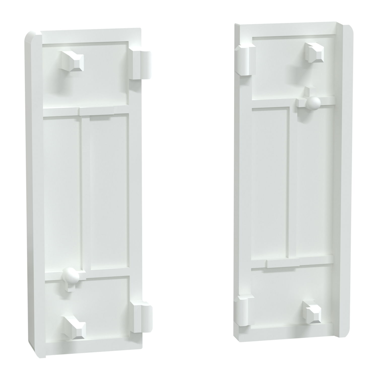Tastsensor Flex, KNX, System Design, 2fach, Wippen, Lotosweiß – Bild 2 von 6