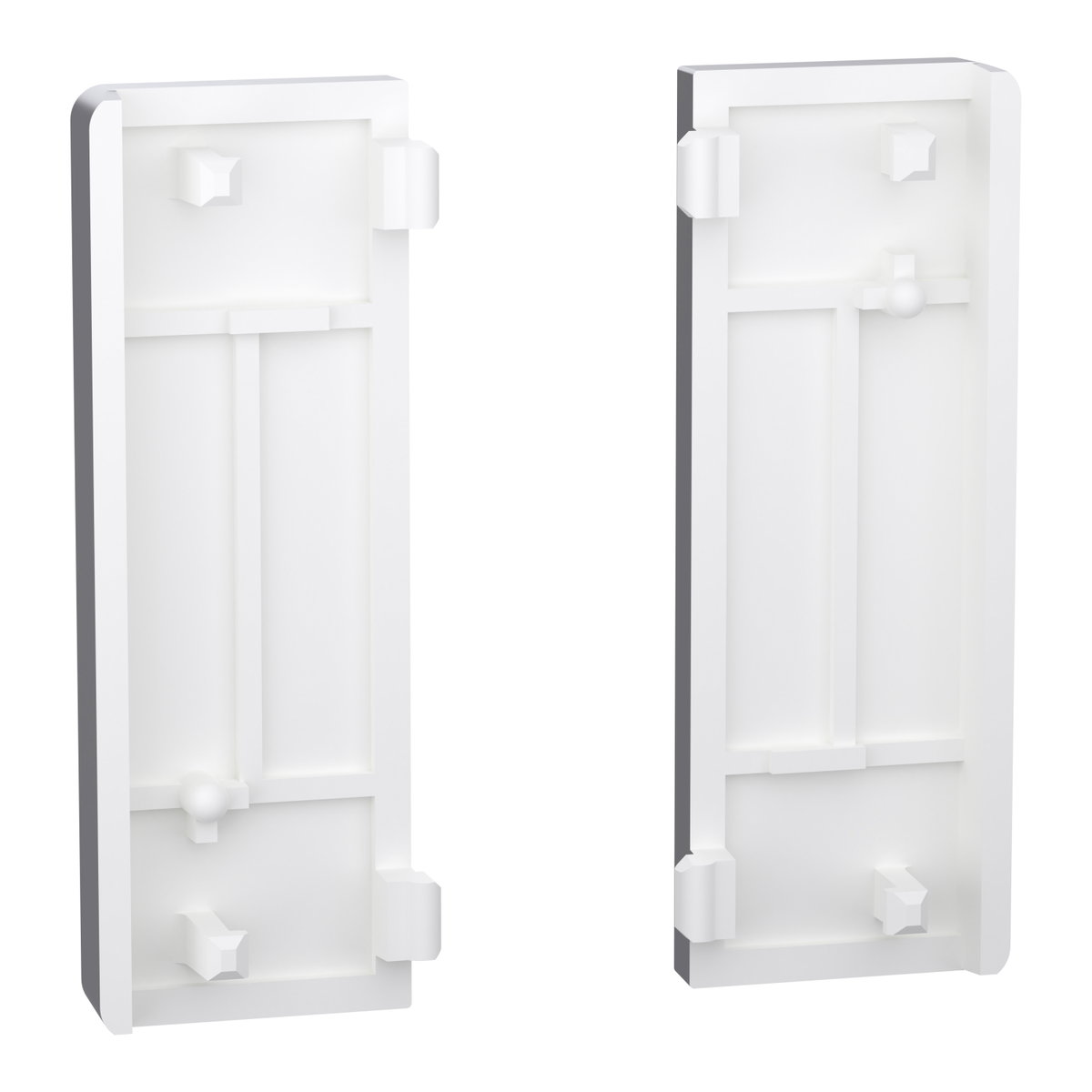 Tastsensor Flex, KNX, System Design, 2fach, Wippe, Edelstahl – Bild 2 von 6