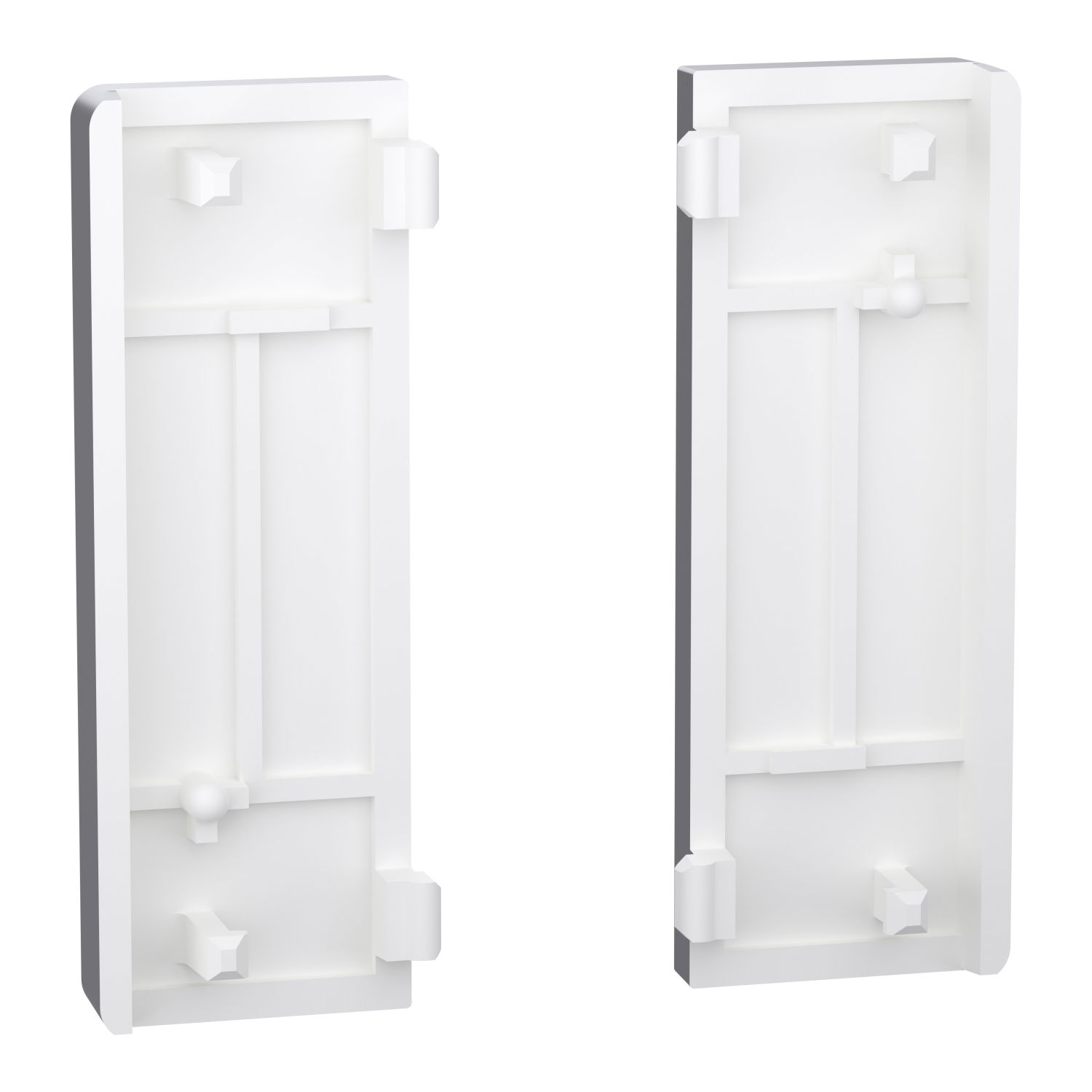 Tastsensor Flex, KNX, System Design, 2fach, Wippe, Edelstahl – Bild 2 von 6