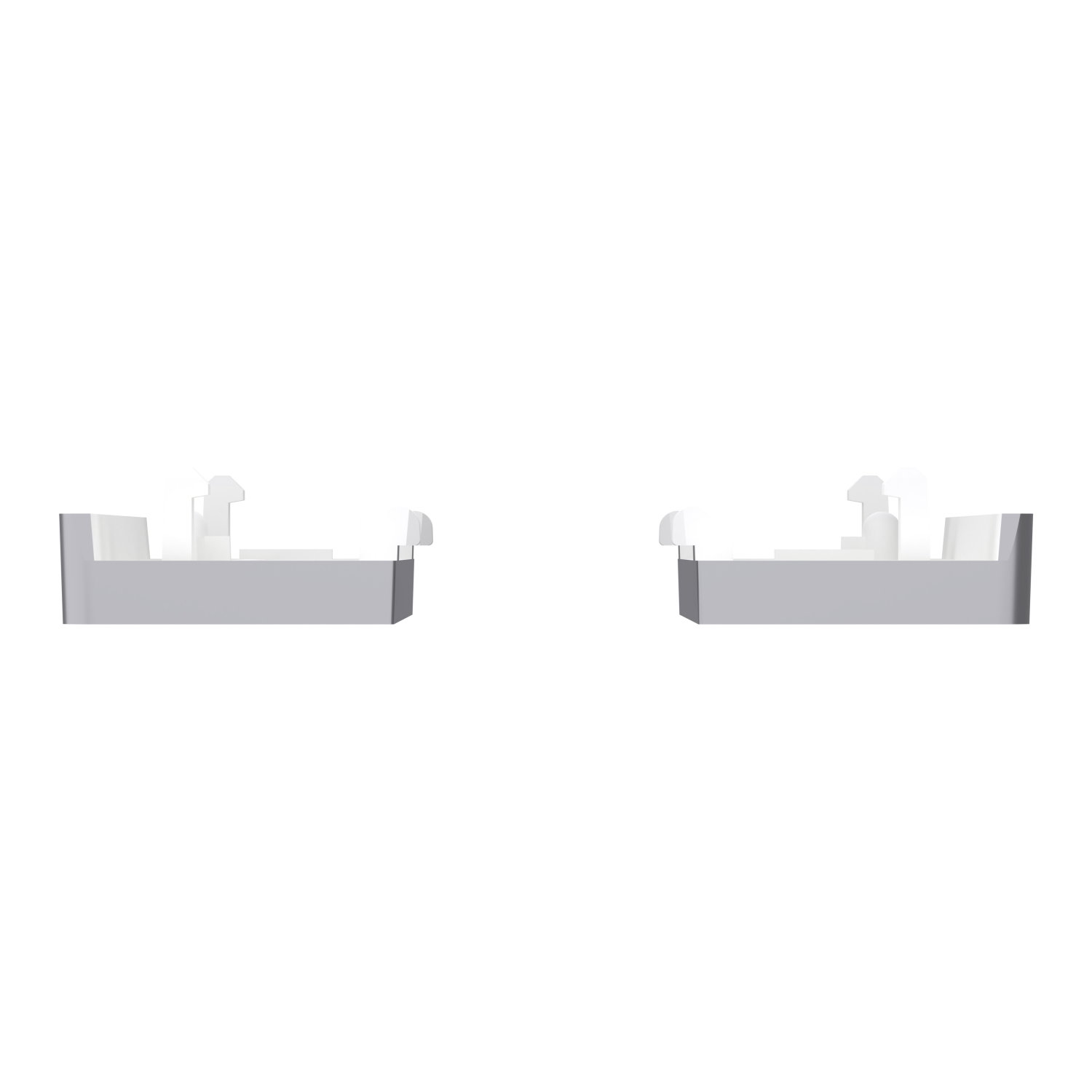 Tastsensor Flex, KNX, System Design, 2fach, Wippe, Edelstahl – Bild 4 von 6