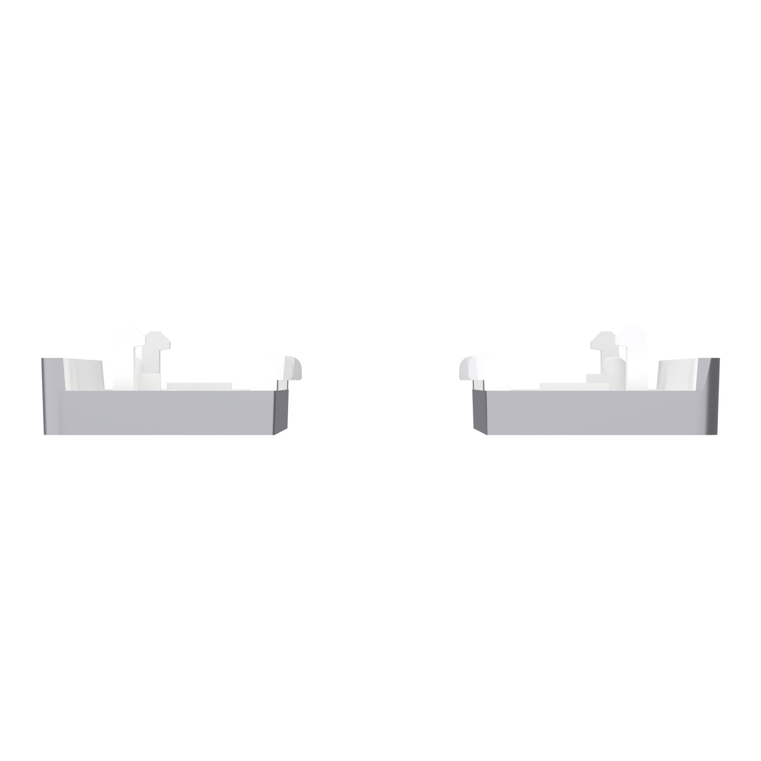 Tastsensor Flex, KNX, System Design, 2fach, Wippe, Edelstahl – Bild 4 von 6