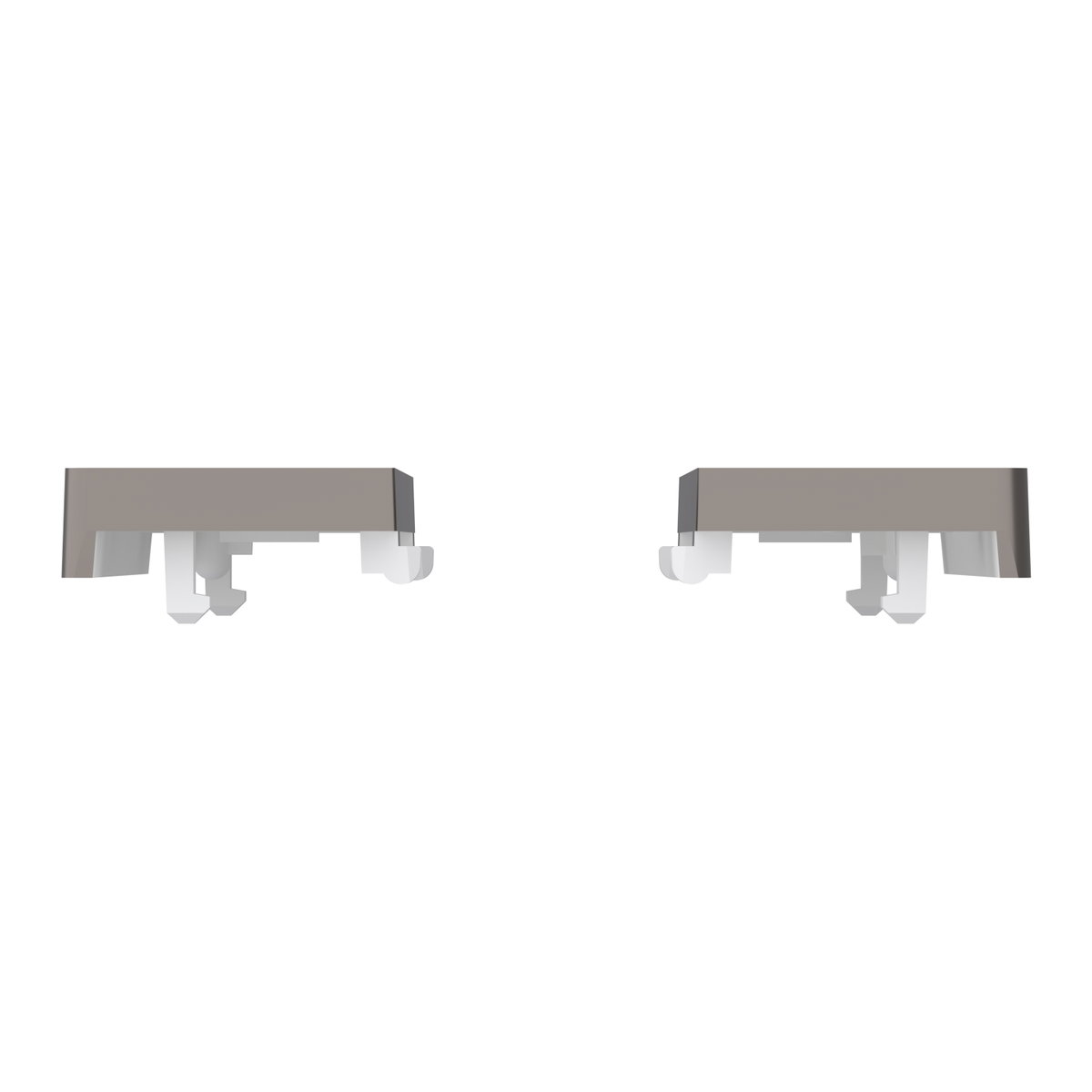 Tastsensor Flex, KNX, System Design, 2fach, Wippe, Nickelmetallic – Bild 3 von 6