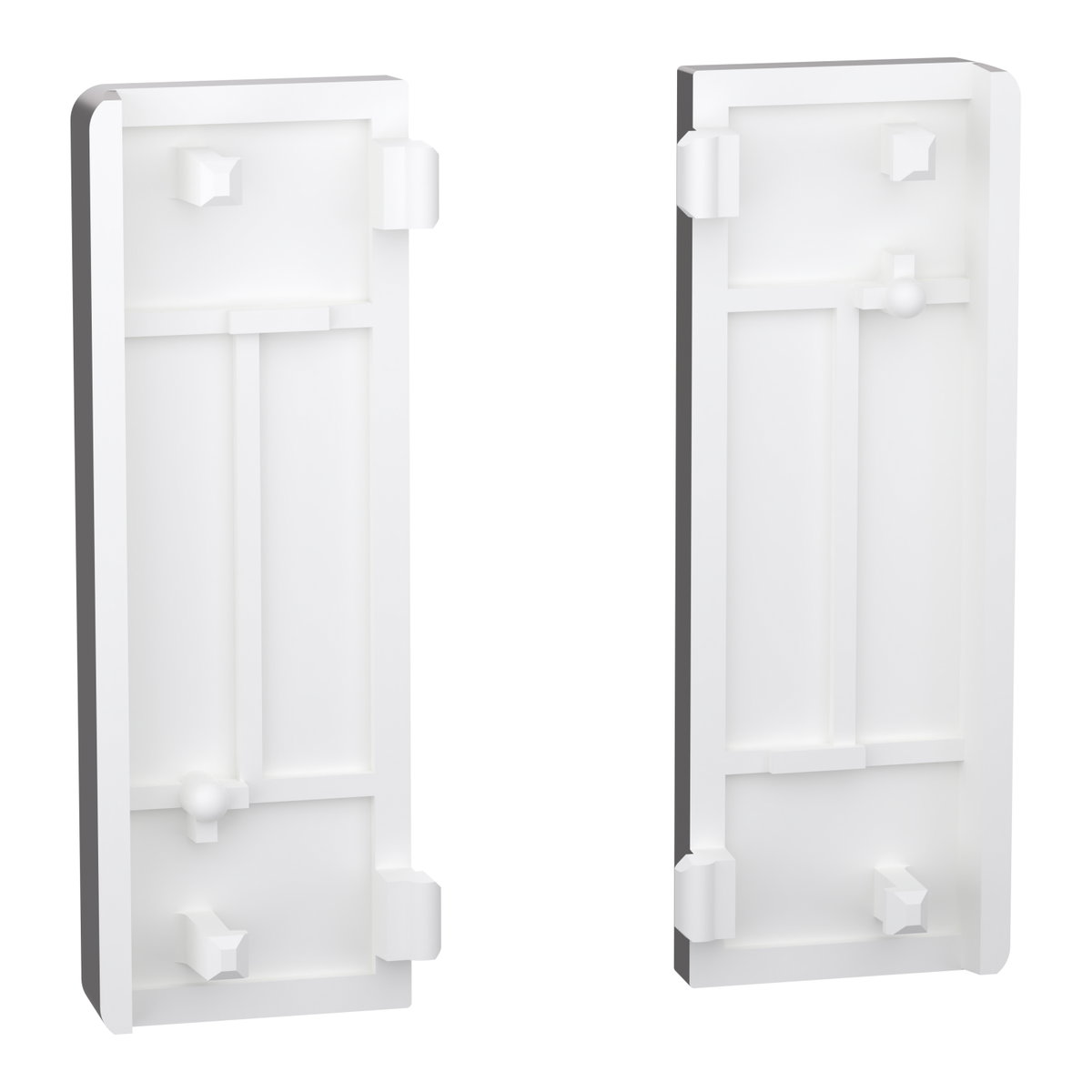 Tastsensor Flex, KNX, System Design, 2fach, Wippe, Nickelmetallic – Bild 2 von 6
