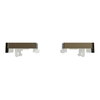 Tastsensor Flex, KNX, System Design, 2fach, Wippe, Moccametallic