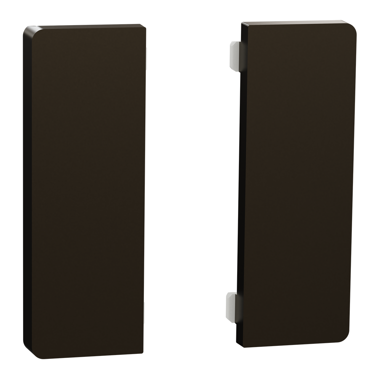 Tastsensor Flex, KNX, System Design, 2fach, Wippe, Moccametallic