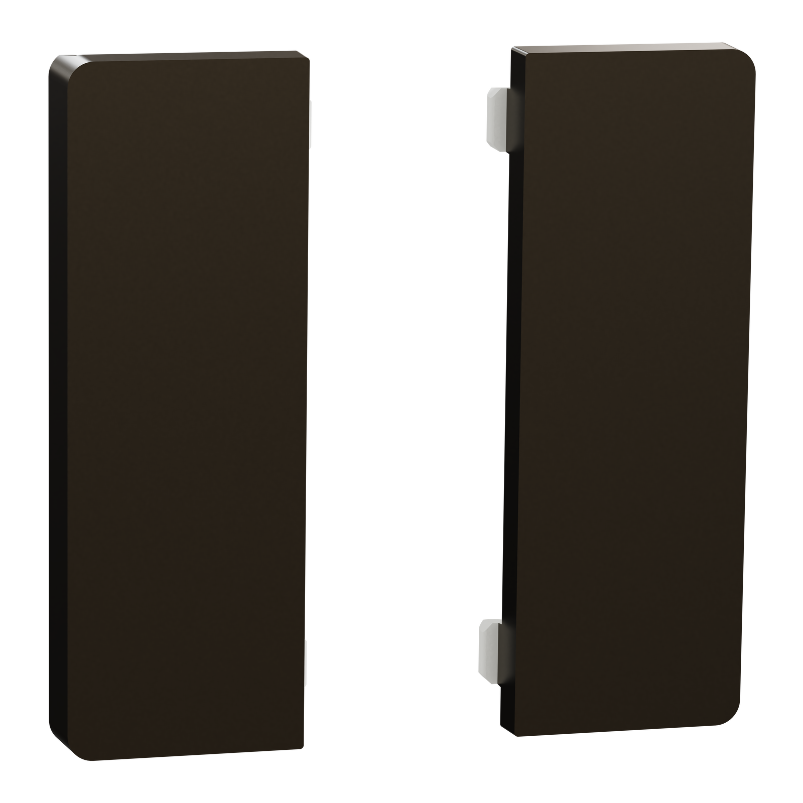 Tastsensor Flex, KNX, System Design, 2fach, Wippe, Moccametallic
