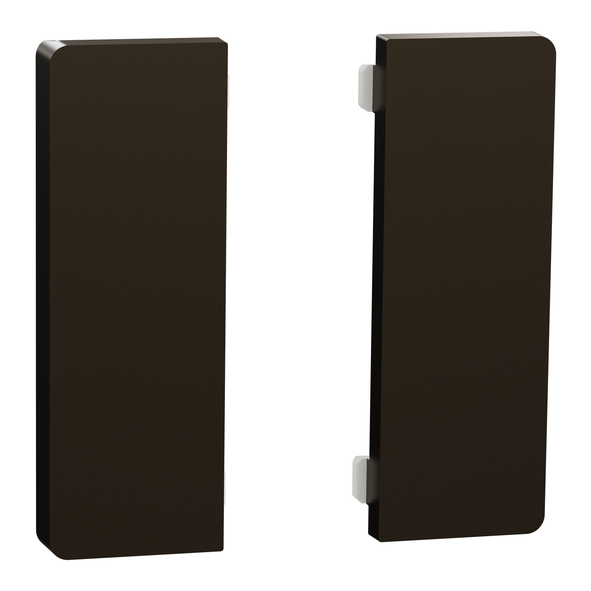 Tastsensor Flex, KNX, System Design, 2fach, Wippe, Moccametallic