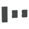 Tastsensor Flex, KNX, System Design, 3fach, Wippe, Anthrazit