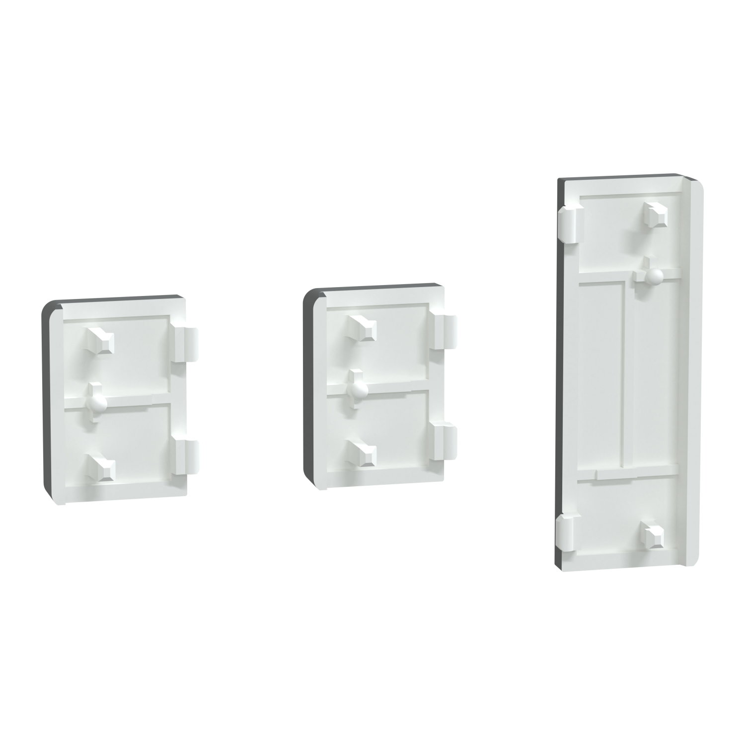 Tastsensor Flex, KNX, System Design, 3fach, Wippe, Anthrazit – Bild 2 von 6