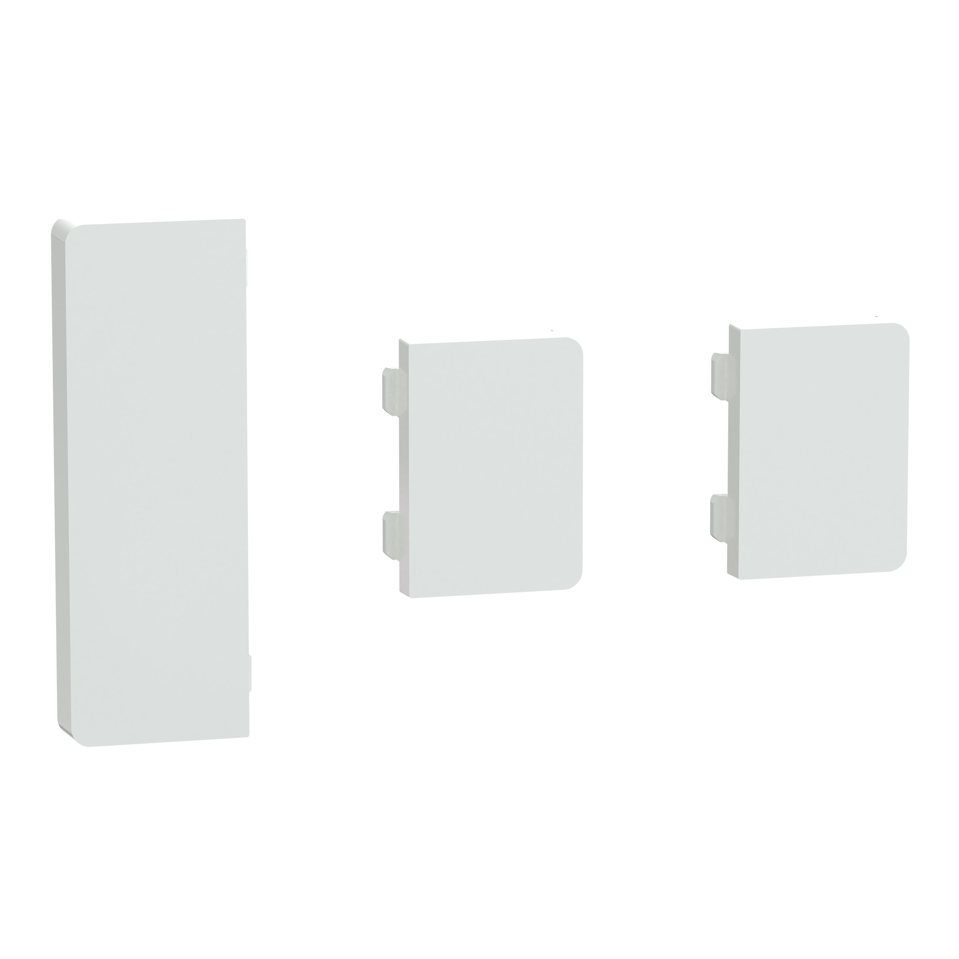 Tastsensor Flex, KNX, System Design, 3fach, Wippen, Lotosweiß